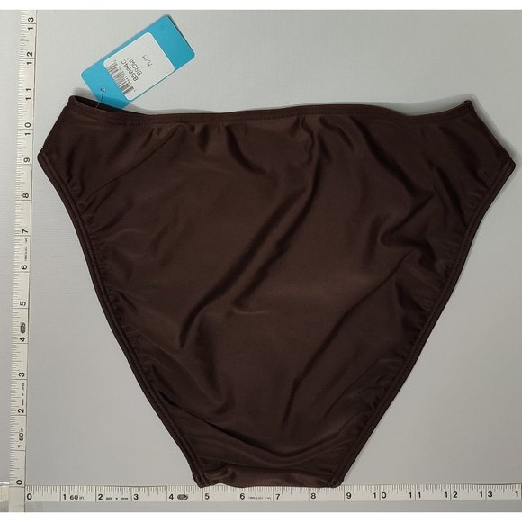 NWT California Waves Brown bikini bottom - Picture 2 of 6